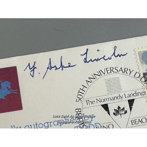 25 - A rare commemorative first day cover of 