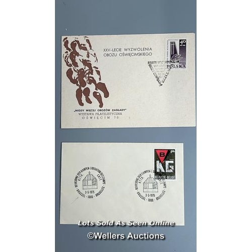 28 - Ten mixed commemorative first day covers and lettersheets of various WW2 events including 