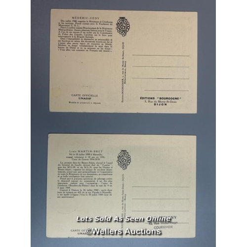 37 - Ten mixed unsigned commemorative first day covers, lettersheets and postcards relating to WW2. This ... 