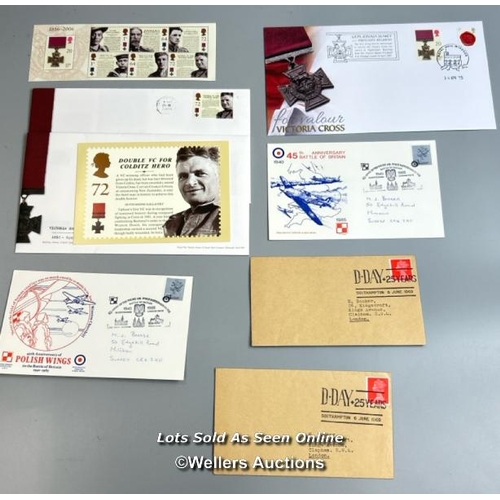 39 - Six mixed commemorative first day covers and lettersheets of 