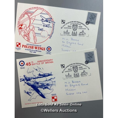 39 - Six mixed commemorative first day covers and lettersheets of 