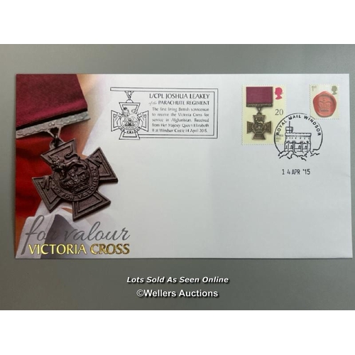 39 - Six mixed commemorative first day covers and lettersheets of 