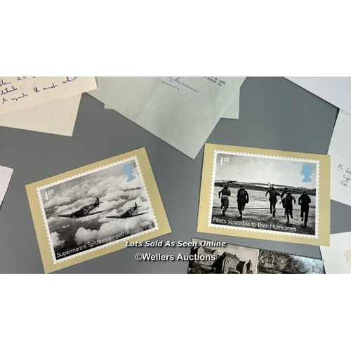 41 - A collection of postcards and personal letters and correspondence to Michael Booker from various sen... 