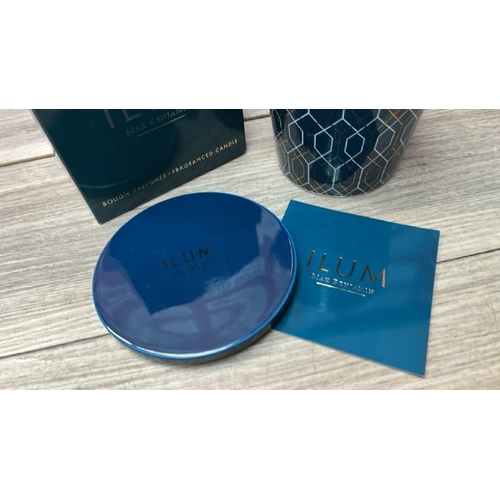 351 - MAX BENJAMIN ILUM BELGRAVIA LUX 715G SCENTED CANDLE WITH LID / APPEARS BRAND NEW / G28