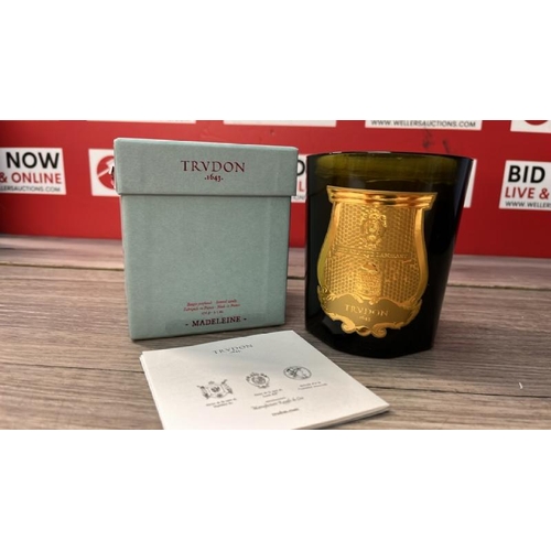 352 - TRUDON MADELEINE 270G SCENTED CANDLE / APPEARS TO BE BRAND NEW / G28