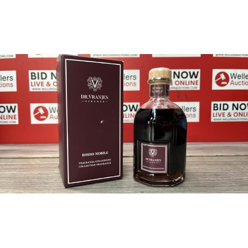 355 - DR. VRANJES FIRENZE ROSSO NOBILE 250ML DIFFUSER / APPEARS TO BE BRAND NEW / G28