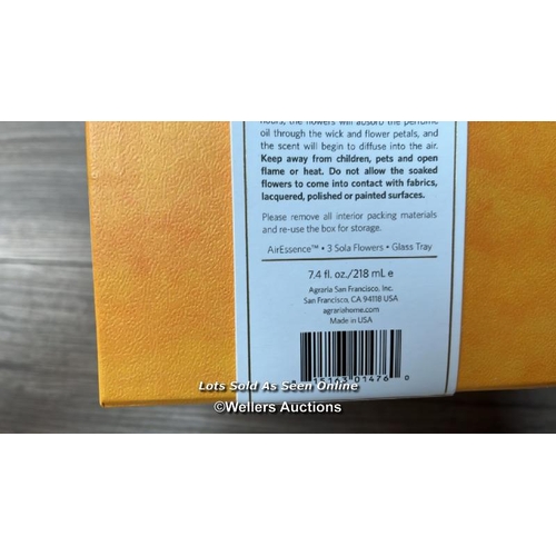 103 - AGRARIA BITTER ORANGE LARGE AIR ESSENCE / APPEARS TO BE BRAND NEW / RRP: �159 / G11