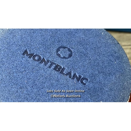 122 - MONTBLANC 130740 MEIST CRISTAL PAPER WEIGHT / APPEARS TO BE NEW / RRP: �305 / G11