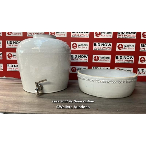 407 - SOHO HOME HILLCREST WATER DISPENSER WHITE / RRP: �350 / APPEARS TO BE NEW - SEE IMAGES (MAY BE INCOM... 