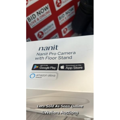 422 - NANIT PRO CAMERA AND FLOOR STAND / APPEARS NEW / WHITE / RRP �379.99 / T7