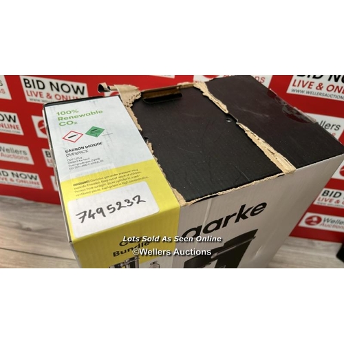 82 - AARKE CARBONATOR 3 MATTE BLACK & CO2 CYLINDER / APPEARS TO BE BRAND NEW / RRP: �200 / G16