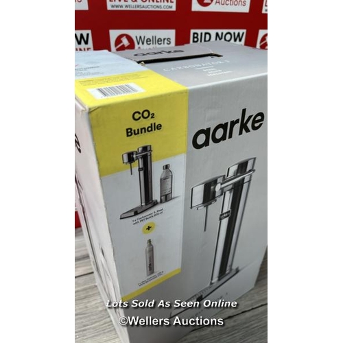 83 - AARKE CARBONATOR 3 STEEL & CO2 CYLINDER / APPEARS TO BE BRAND NEW / RRP: �200 / G16