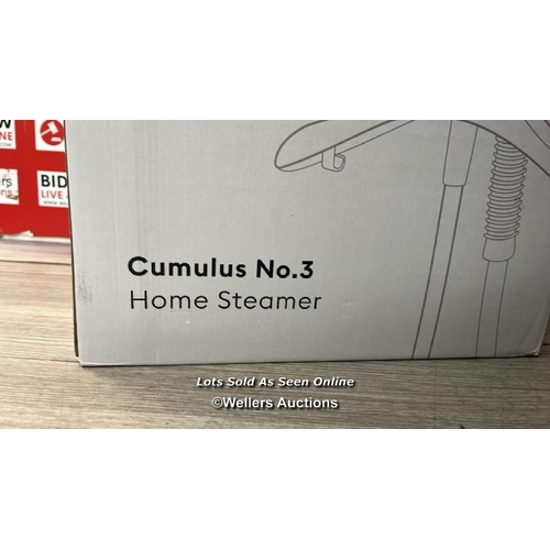 84 - STEAMERY CUMULUS NO.3 HOME STEAMER GREY / SHOWING MINIMAL SIGNS OF USE / RRP: �250 / G16