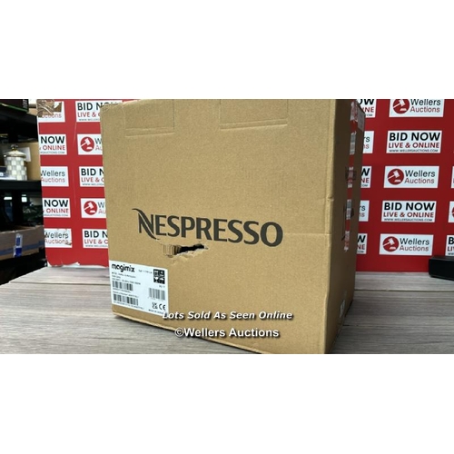 92 - NEXPRESSO VERTUO NEXT + MILK DARK GREY / APPEARS TO BEW BRAND NEW / RRP: �109 / G10