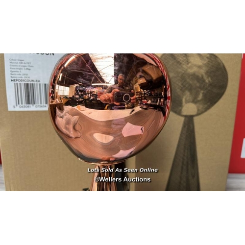 98 - TOM DIXON MELT PORTABLE COPPER LED TBL LAMP / APPEARS TO BE NEW WITH OPEN BOX / RRP: �270 / G11