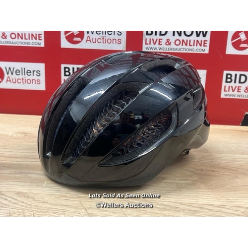 1 - BONTRAGER STRAVOS WAVCEL CYCLE HELMET / MEDIUM(54-60CM) / APPEARS NEW DAMAGED BOX / WITH SOME SCRATC... 