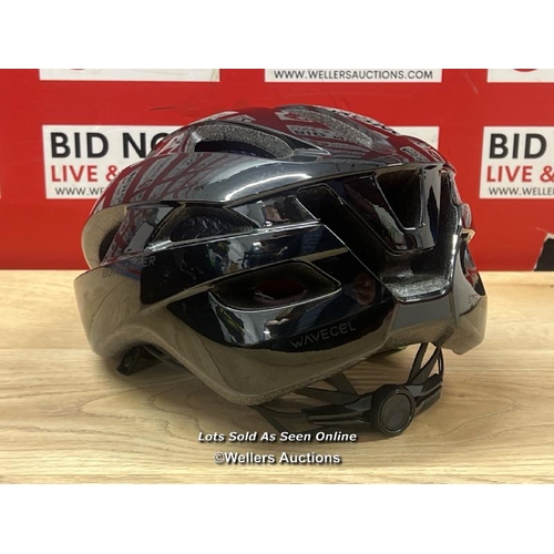 1 - BONTRAGER STRAVOS WAVCEL CYCLE HELMET / MEDIUM(54-60CM) / APPEARS NEW DAMAGED BOX / WITH SOME SCRATC... 