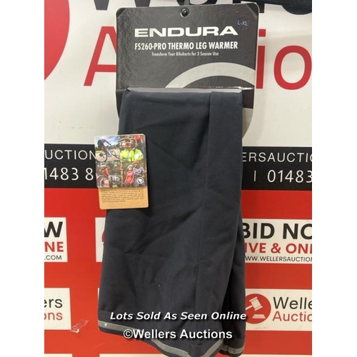 14 - GENTS NEW ENDURA FS260-PRO THERMO LEG WARMER / L-XL / T11-T20