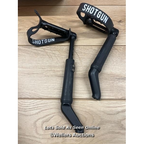 38 - SHOTGUN STEP-UP KIDS MTB SEAT / SOME SIGNS OF USE / MISSING SPACERS / T11-T20