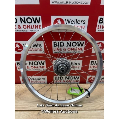 57 - NEW BROMPTON 3 SPEED BSR REAR WHEEL WITH STURMEY ARCHER HUB / T11-T20