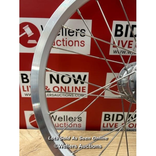 57 - NEW BROMPTON 3 SPEED BSR REAR WHEEL WITH STURMEY ARCHER HUB / T11-T20