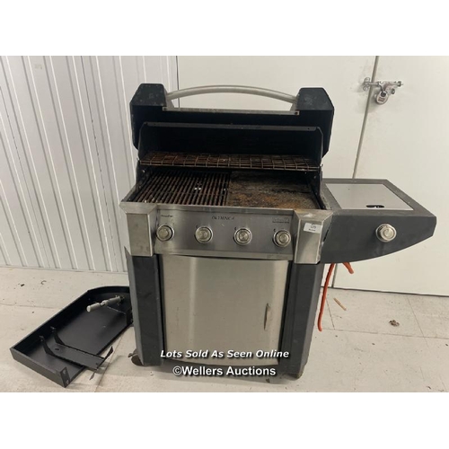 109 - Heaven chef olympic 4 barbeque, heavily used / container no: s212 / titan storage solutions, orchard... 