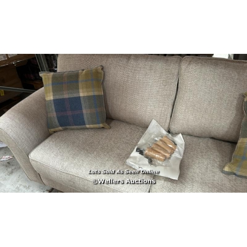 26 - JULIPA CHILTERN 3 SEATER SOFA / APPEARS NEW OPEN BOX