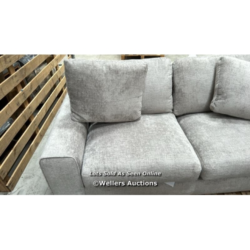 28 - HUNTER 3 SEATER SOFA / APPEARS NEW OPEN BOX