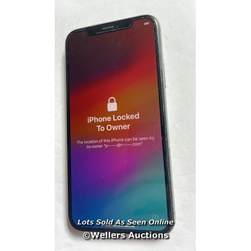 9048 - APPLE IPHONE 11 PRO / A2215 / SPACE GREY / 256GB / SERIAL. NO. F17ZR0QPN6Y6 / I-CLOUD LOCKED