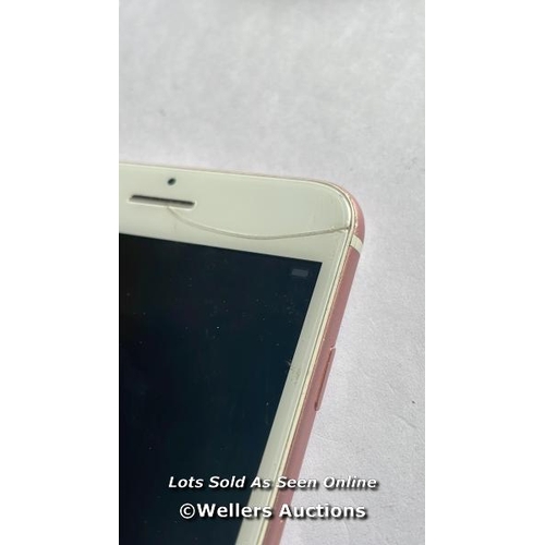 9072 - APPLE IPHONE 7+ / A1784 / ROSE GOLD / 256GB / SERIAL. NO. F2LSFGG0HFYJ / I-CLOUD LOCKED / SLIGHT SCR... 