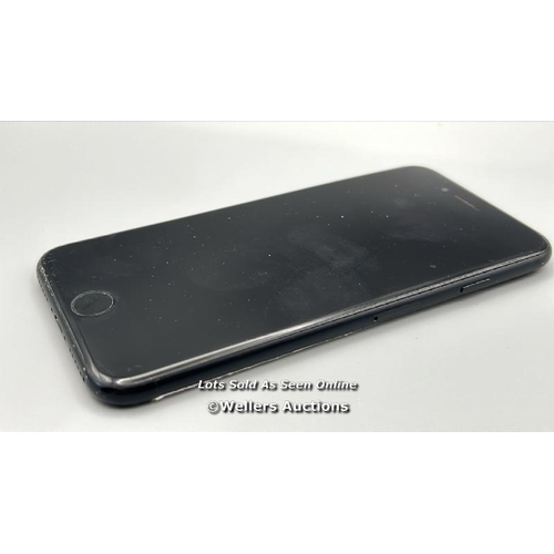 9119 - APPLE IPHONE 7 / A1778 / BLACK / 128GB  / SERIAL. NO.DX3XP1M3HG7K / I-CLOUD LOCKED