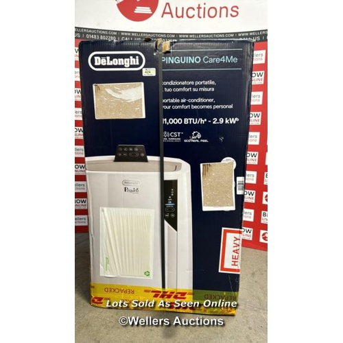 424 - DE'LONGHI PINGUINO EX130 CST 13000 BTU AIR CONTIONER / APPEARS TO BE NEW, OPEN BOX / CW