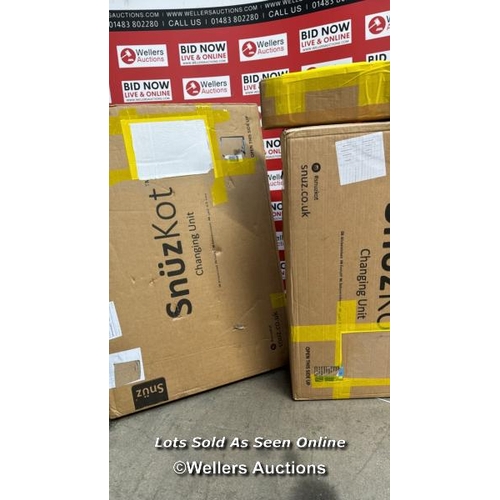 430 - SNUZ SKANDI CHANGING UNIT -  NATURAL / APPEARS TO BE NEW, OPEN BOX (COMES IN TWO BOXES: 2 OF 3 & 3 O... 