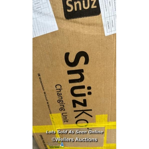 430 - SNUZ SKANDI CHANGING UNIT -  NATURAL / APPEARS TO BE NEW, OPEN BOX (COMES IN TWO BOXES: 2 OF 3 & 3 O... 