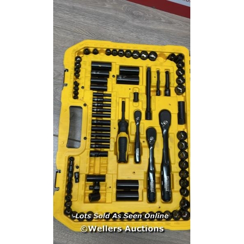 25 - DEWALT 148 PC. MECHANICS SET / E5