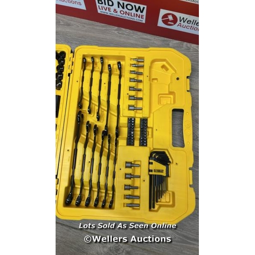 25 - DEWALT 148 PC. MECHANICS SET / E5