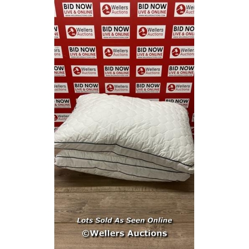 6 - SEALY SIDE SLEEPER PILLOW SET / SIGNS OF USE / E2