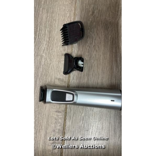 71 - PHILIPS MG7736 HAIR TRIMMER / APPEARS NEW, WITHOUT MAIN BOX - SEE IMAGE FOR CONTENTS / E7