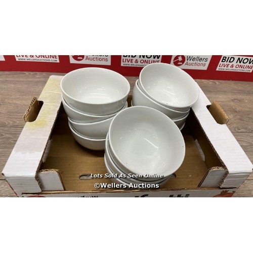 82 - 9X EASTON DINNING DESERT BOWLS / APPEARS NEW, WITHOUT BOX / E8