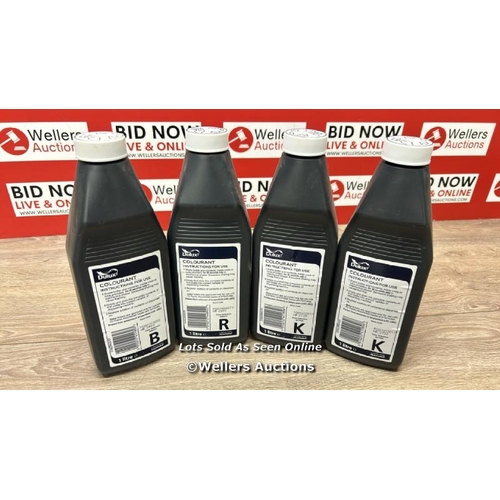 870 - 4X DULUX COLOURANT 1LT