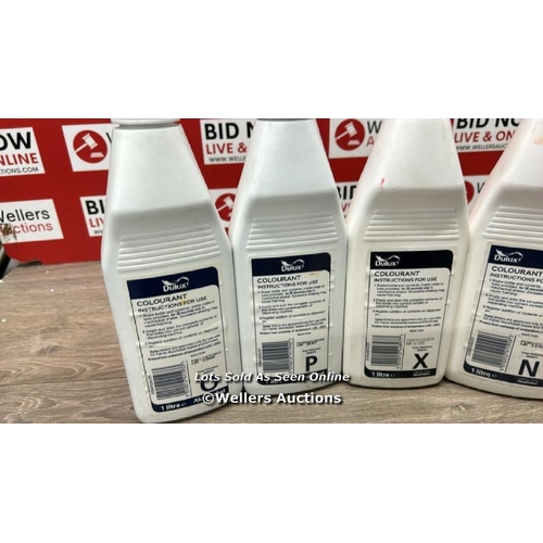 872 - 5X DULUX COLOURANT 1LT