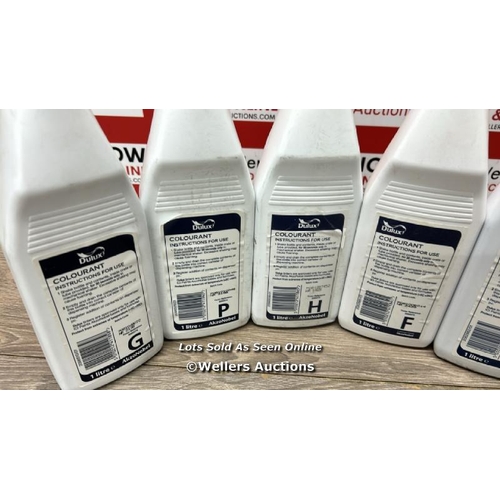 874 - 6X DULUX COLOURANT 1LT