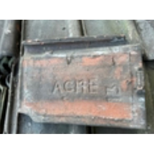 722 - x300 black Acme roof tiles, 1ft