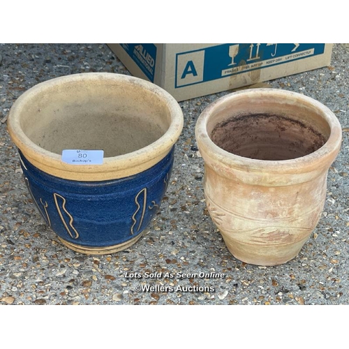 80 - X2 planters / Container no: BM000845