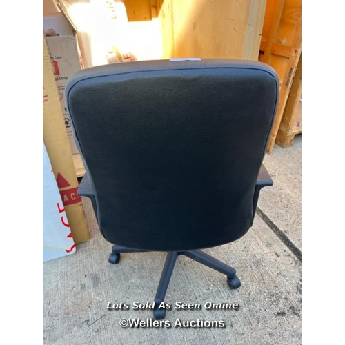 30 - Office chair, 101cm h x 61cm w x 50cm d / JGS416