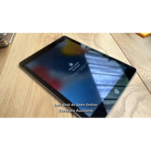 2161 - APPLE IPAD AIR 2 / A1566 / 64GB / SPACE GREY / SERIAL NO. DMPQQDL2G5VW / I-CLOUD LOCKED