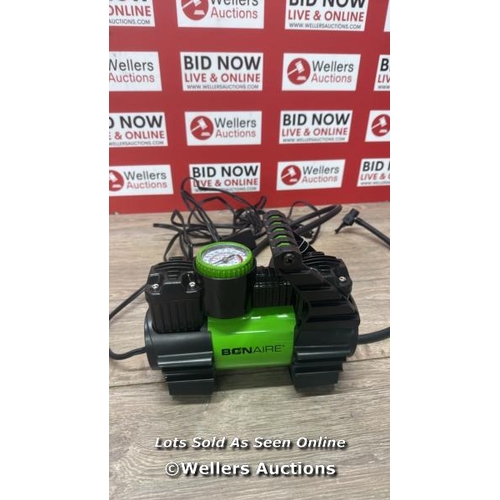 1122 - BON AIRE TC12CUK 12V INFLATOR / UN-TESTED