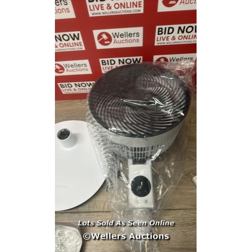 1131 - MEACO SEFTE 10� 3-IN-1 PEDESTAL AIR CIRCULATOR / POWERS UP / SIGNS OF USE / W3