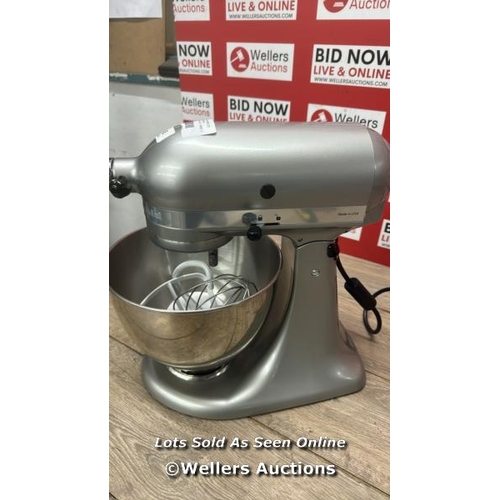 1145 - KITCHENAID STAND MIXER / 4.3L / SM95 / 5KSM95PS / POWERS UP / MINIMAL SIGNS OF USE