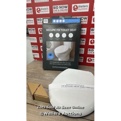 1160 - ROPER RHODES TOILET SEAT / APPEARS NEW OPEN BOX / C15